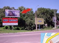 `Билборд №52592 в городе Кременчуг (Полтавская область), размещение наружной рекламы, IDMedia-аренда по самым низким ценам!`