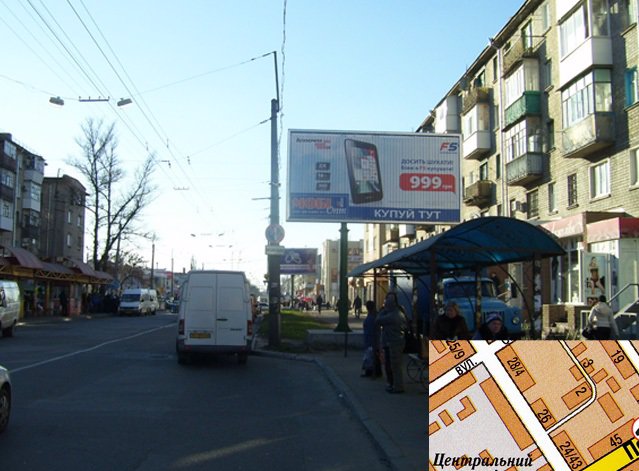 Билборд формат Призма 3x6 №52601 в городе Кременчуг (Полтавская область) `Билборд №52601 в городе Кременчуг (Полтавская область), размещение наружной рекламы, IDMedia-аренда по самым низким ценам!`