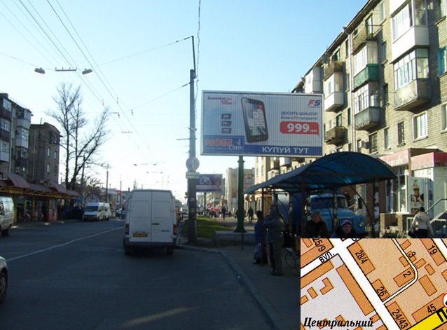 Билборд формат Призма 3x6 №52603 в городе Кременчуг (Полтавская область) `Билборд №52603 в городе Кременчуг (Полтавская область), размещение наружной рекламы, IDMedia-аренда по самым низким ценам!`