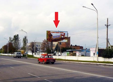 `Билборд №52990 в городе Павлоград (Днепропетровская область), размещение наружной рекламы, IDMedia-аренда по самым низким ценам!`