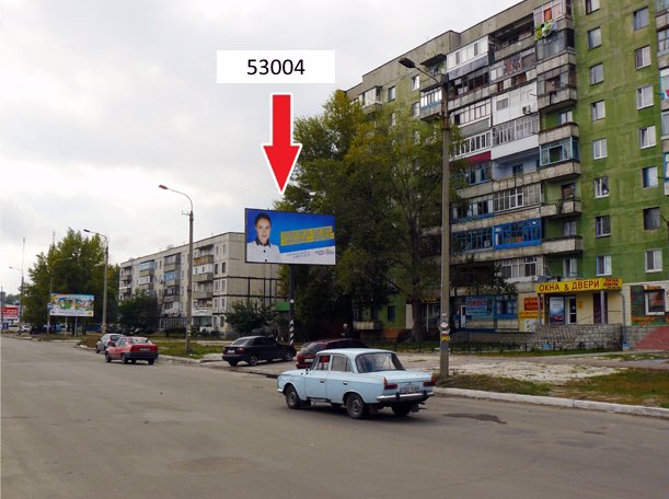 Білборд №53004 в місті Павлоград (Дніпропетровська область), розміщення зовнішнішньої реклами, IDMedia-оренда найнижчі ціни!