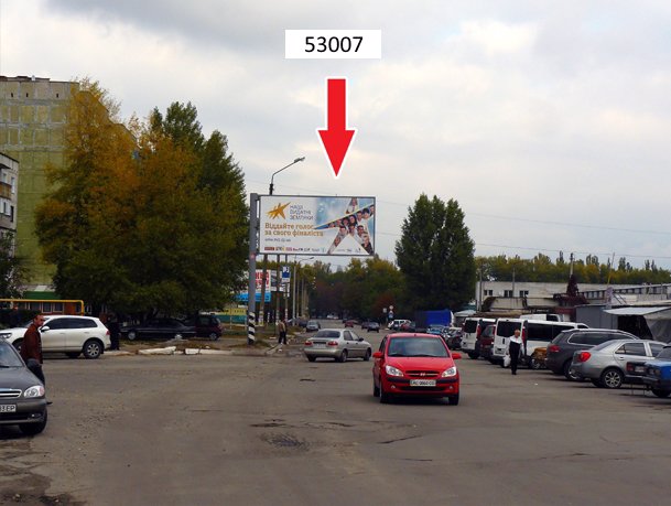 Білборд №53007 в місті Павлоград (Дніпропетровська область), розміщення зовнішнішньої реклами, IDMedia-оренда найнижчі ціни!