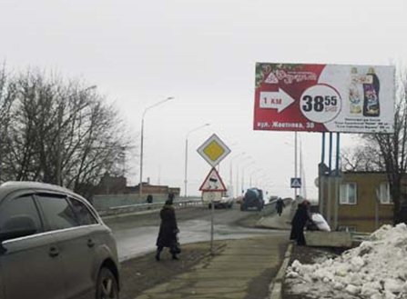 `Билборд №53055 в городе Лозовая (Харьковская область), размещение наружной рекламы, IDMedia-аренда по самым низким ценам!`