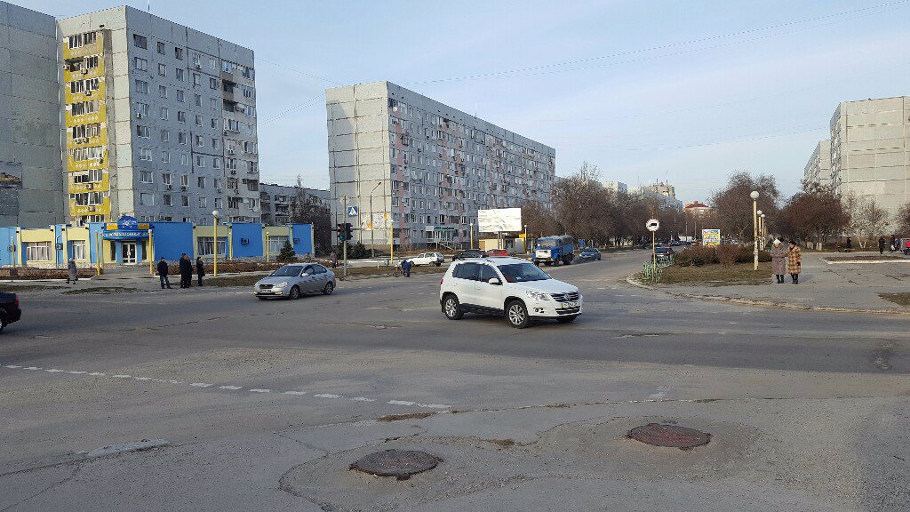 Билборд формат 3x6 №53072 в городе Энергодар (Запорожская область) `Билборд №53072 в городе Энергодар (Запорожская область), размещение наружной рекламы, IDMedia-аренда по самым низким ценам!`