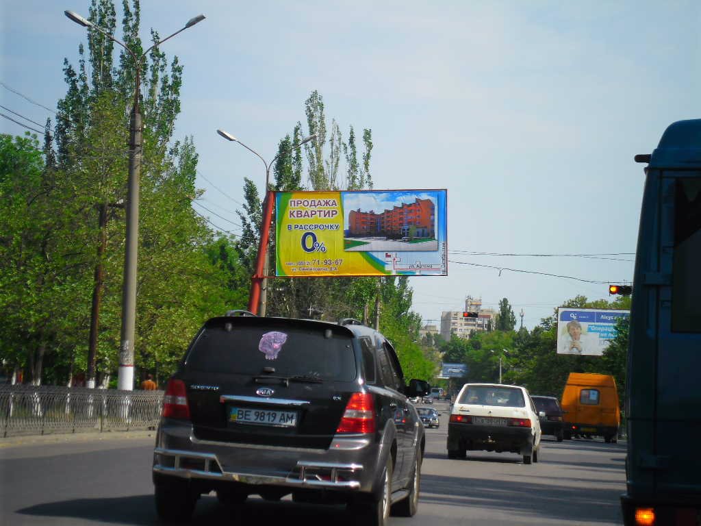 Білборд формат 3x6 №53377 в городе Миколаїв (Миколаївська область) Білборд №53377 в місті Миколаїв (Миколаївська область), розміщення зовнішнішньої реклами, IDMedia-оренда найнижчі ціни!