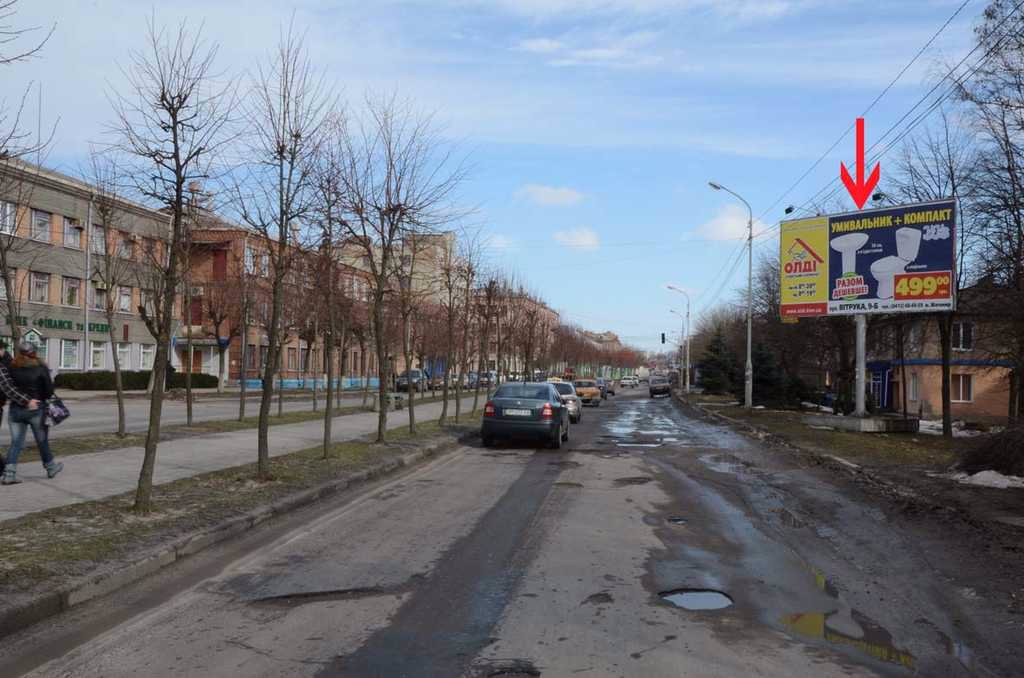 Билборд формат 3x6 №53605 в городе Бердичев (Житомирская область) `Билборд №53605 в городе Бердичев (Житомирская область), размещение наружной рекламы, IDMedia-аренда по самым низким ценам!`