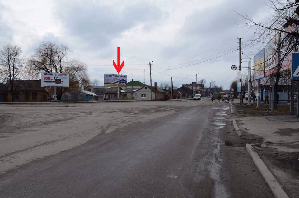 `Билборд №53616 в городе Бердичев (Житомирская область), размещение наружной рекламы, IDMedia-аренда по самым низким ценам!`