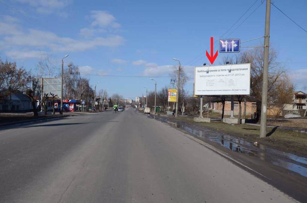 Билборд формат 3x6 №53626 в городе Бердичев (Житомирская область) `Билборд №53626 в городе Бердичев (Житомирская область), размещение наружной рекламы, IDMedia-аренда по самым низким ценам!`