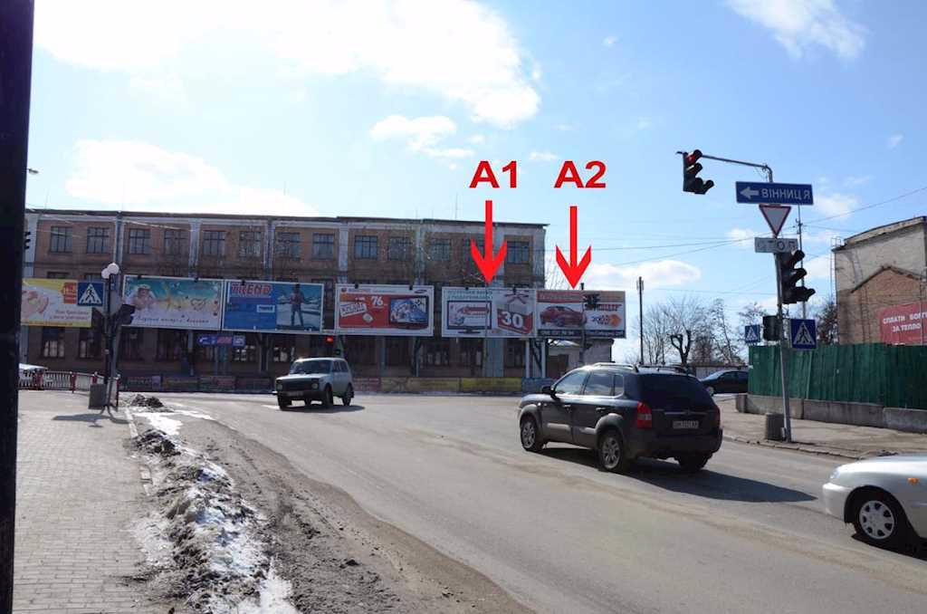 Білборд №53658 в місті Бердичів (Житомирська область), розміщення зовнішнішньої реклами, IDMedia-оренда найнижчі ціни!