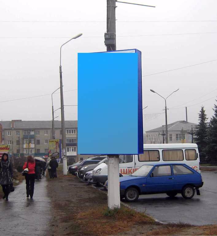 Сітілайт №54646 в місті Балаклія (Харківська область), розміщення зовнішнішньої реклами, IDMedia-оренда найнижчі ціни!