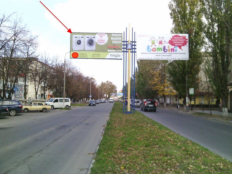 Билборд формат 3x6 №54679 в городе Херсон (Херсонская область) `Билборд №54679 в городе Херсон (Херсонская область), размещение наружной рекламы, IDMedia-аренда по самым низким ценам!`