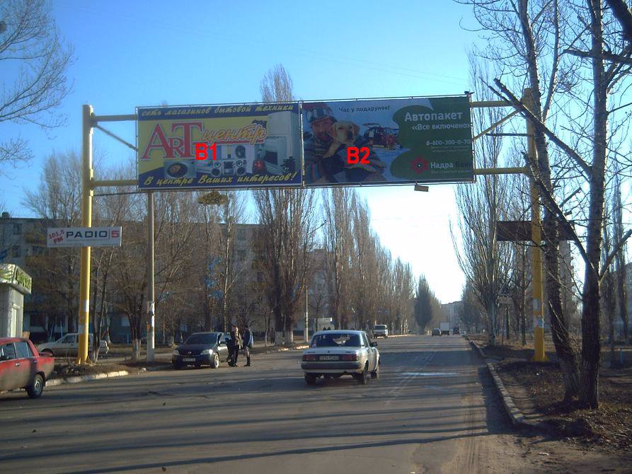 Билборд формат 3x6 №54765 в городе Лисичанск (Луганская область) `Билборд №54765 в городе Лисичанск (Луганская область), размещение наружной рекламы, IDMedia-аренда по самым низким ценам!`