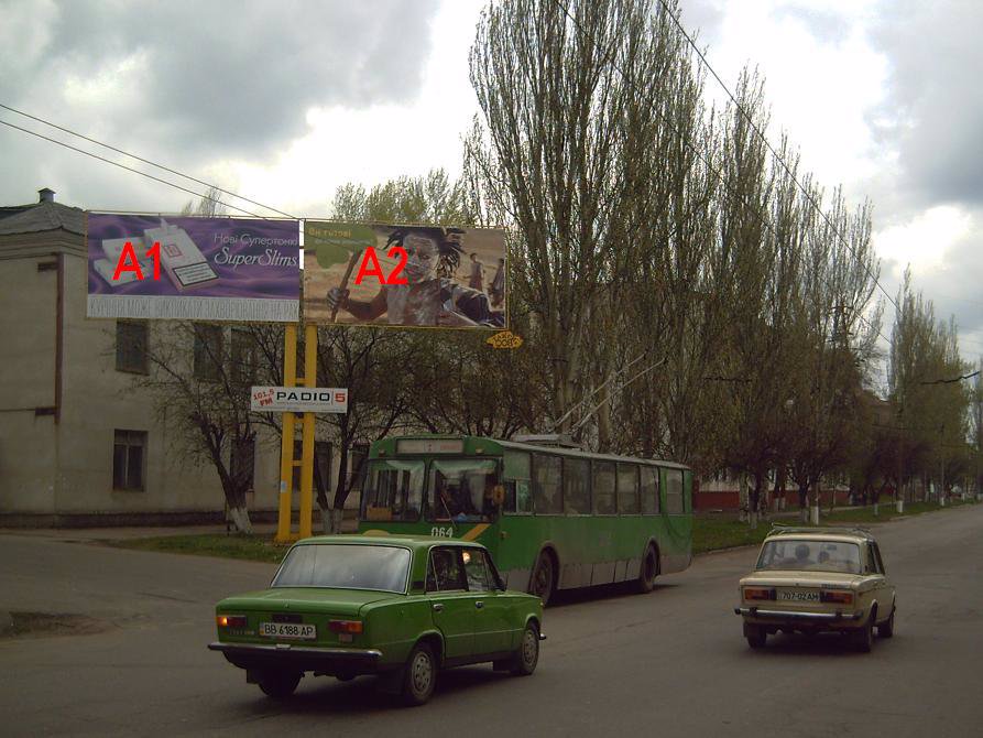Билборд формат 3x6 №54770 в городе Лисичанск (Луганская область) `Билборд №54770 в городе Лисичанск (Луганская область), размещение наружной рекламы, IDMedia-аренда по самым низким ценам!`