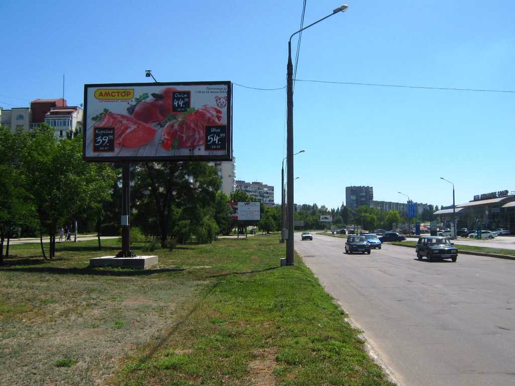 Білборд формат 3x6 №55117 в городе Запоріжжя (Запорізька область) Білборд №55117 в місті Запоріжжя (Запорізька область), розміщення зовнішнішньої реклами, IDMedia-оренда найнижчі ціни!
