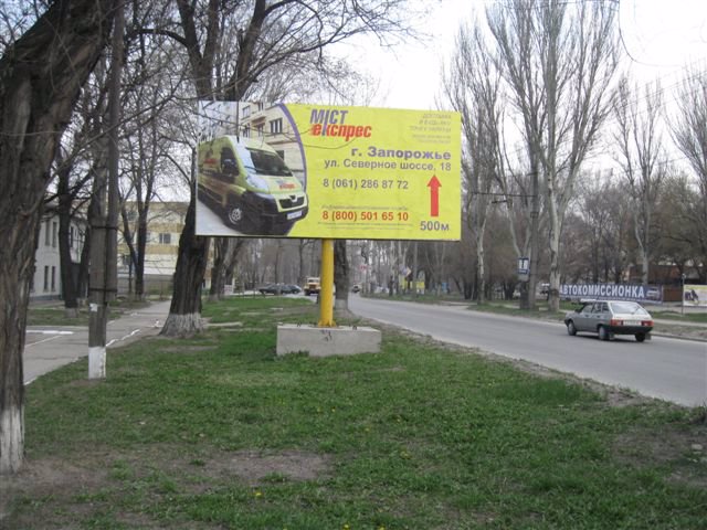 Білборд №55130 в місті Запоріжжя (Запорізька область), розміщення зовнішнішньої реклами, IDMedia-оренда найнижчі ціни!