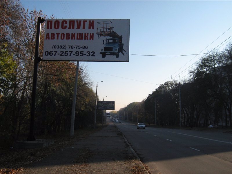 Білборд формат 3x6 №56023 в городе Хмельницький (Хмельницька область) Білборд №56023 в місті Хмельницький (Хмельницька область), розміщення зовнішнішньої реклами, IDMedia-оренда найнижчі ціни!