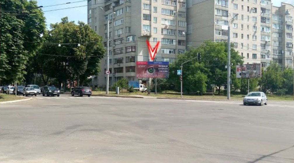 `Билборд №56368 в городе Сумы (Сумская область), размещение наружной рекламы, IDMedia-аренда по самым низким ценам!`