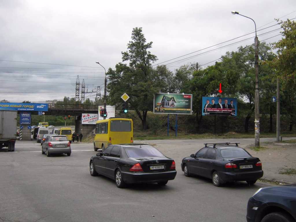 `Билборд №56528 в городе Запорожье (Запорожская область), размещение наружной рекламы, IDMedia-аренда по самым низким ценам!`