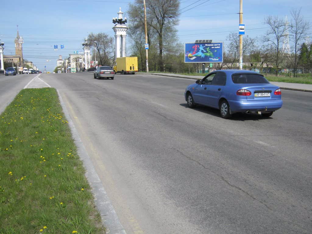 `Билборд №56563 в городе Запорожье (Запорожская область), размещение наружной рекламы, IDMedia-аренда по самым низким ценам!`
