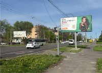 Билборд в городе Черкассы #56738 по адресу Чигиринська, ДОК `Билборд №56738 в городе Черкассы (Черкасская область), размещение наружной рекламы, IDMedia-аренда по самым низким ценам!`