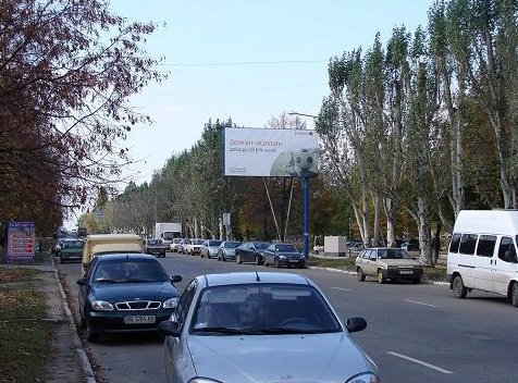 Білборд №59605 в місті Лисичанськ (Луганська область), розміщення зовнішнішньої реклами, IDMedia-оренда найнижчі ціни!