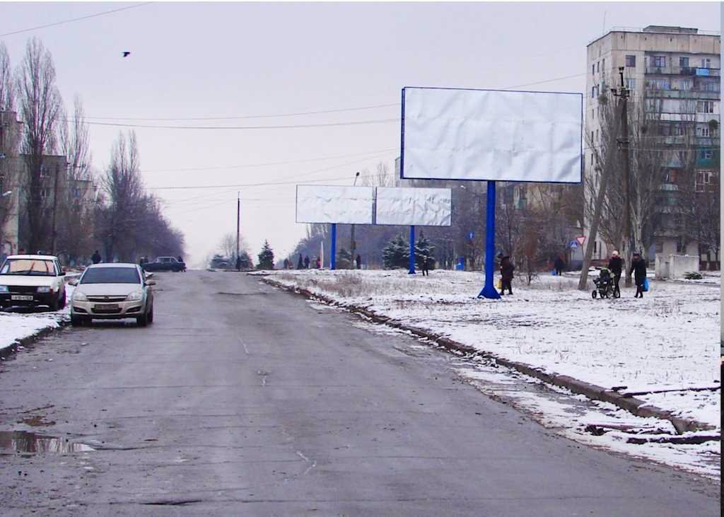 Білборд №59620 в місті Лисичанськ (Луганська область), розміщення зовнішнішньої реклами, IDMedia-оренда найнижчі ціни!