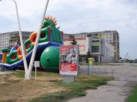 Ситилайт №59642 в городе Лисичанск (Луганская область), размещение наружной рекламы, IDMedia-аренда по самым низким ценам!