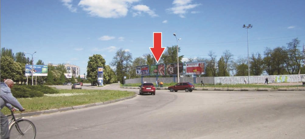 Білборд №59859 в місті Нікополь (Дніпропетровська область), розміщення зовнішнішньої реклами, IDMedia-оренда найнижчі ціни!