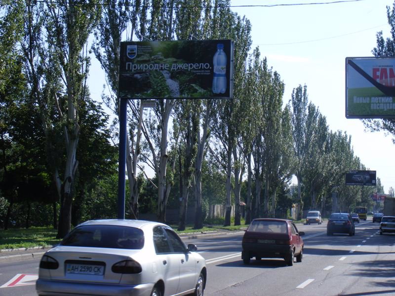 Білборд №6 в місті Донецьк (Донецька область), розміщення зовнішнішньої реклами, IDMedia-оренда найнижчі ціни!