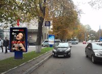 Сітілайт у місті Хмельницький #60012 за адресою Театральна,13 (Банківська алея) Податкова, Держ. установи №1 Сітілайт №60012 в місті Хмельницький (Хмельницька область), розміщення зовнішнішньої реклами, IDMedia-оренда найнижчі ціни!