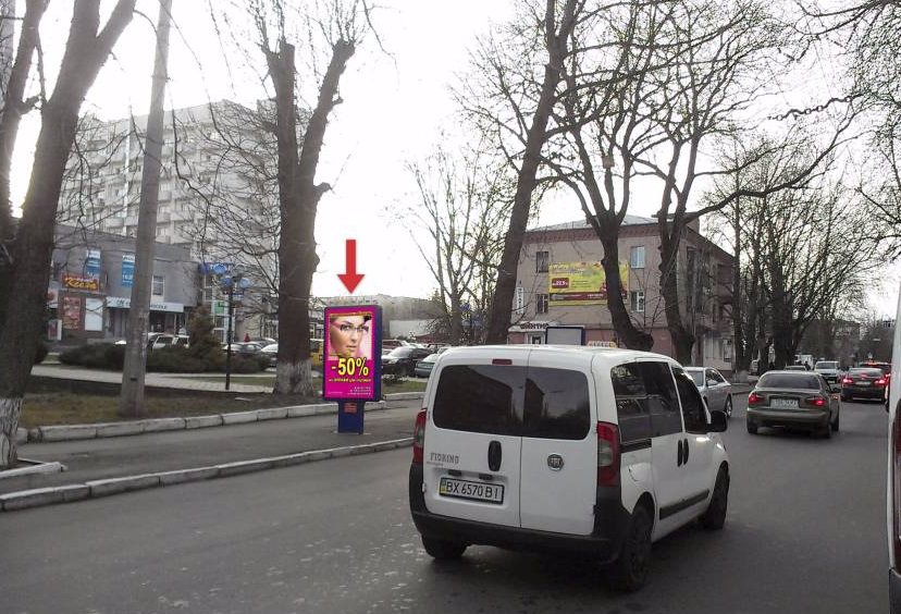 Сітілайт формат 1,2x1,8 №60066 в городе Хмельницький (Хмельницька область) Сітілайт №60066 в місті Хмельницький (Хмельницька область), розміщення зовнішнішньої реклами, IDMedia-оренда найнижчі ціни!