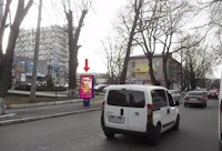 Сітілайт у місті Хмельницький #60066 за адресою Театральна (Податкова, банк «Агріколь», ресторан «Столичний») №2 Сітілайт №60066 в місті Хмельницький (Хмельницька область), розміщення зовнішнішньої реклами, IDMedia-оренда найнижчі ціни!