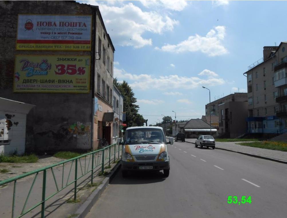`Билборд №60437 в городе Рожище (Волынская область), размещение наружной рекламы, IDMedia-аренда по самым низким ценам!`