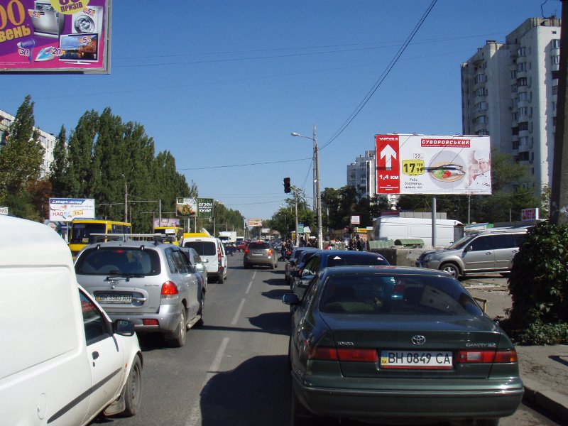 Білборд формат 3x6 №65560 в городе Одеса (Одеська область) Білборд №65560 в місті Одеса (Одеська область), розміщення зовнішнішньої реклами, IDMedia-оренда найнижчі ціни!