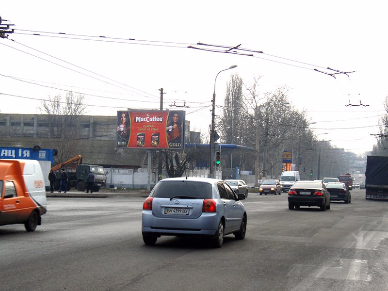 Билборд формат 3x6 №65715 в городе Одесса (Одесская область) `Билборд №65715 в городе Одесса (Одесская область), размещение наружной рекламы, IDMedia-аренда по самым низким ценам!`