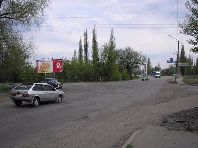 Білборд №66116 в місті Ізюм (Харківська область), розміщення зовнішнішньої реклами, IDMedia-оренда найнижчі ціни!