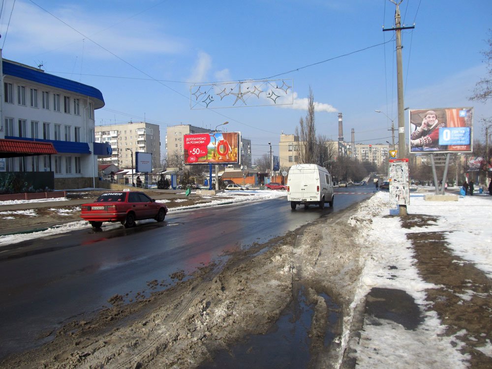 Білборд №66235 в місті Чорноморськ (Одеська область), розміщення зовнішнішньої реклами, IDMedia-оренда найнижчі ціни!