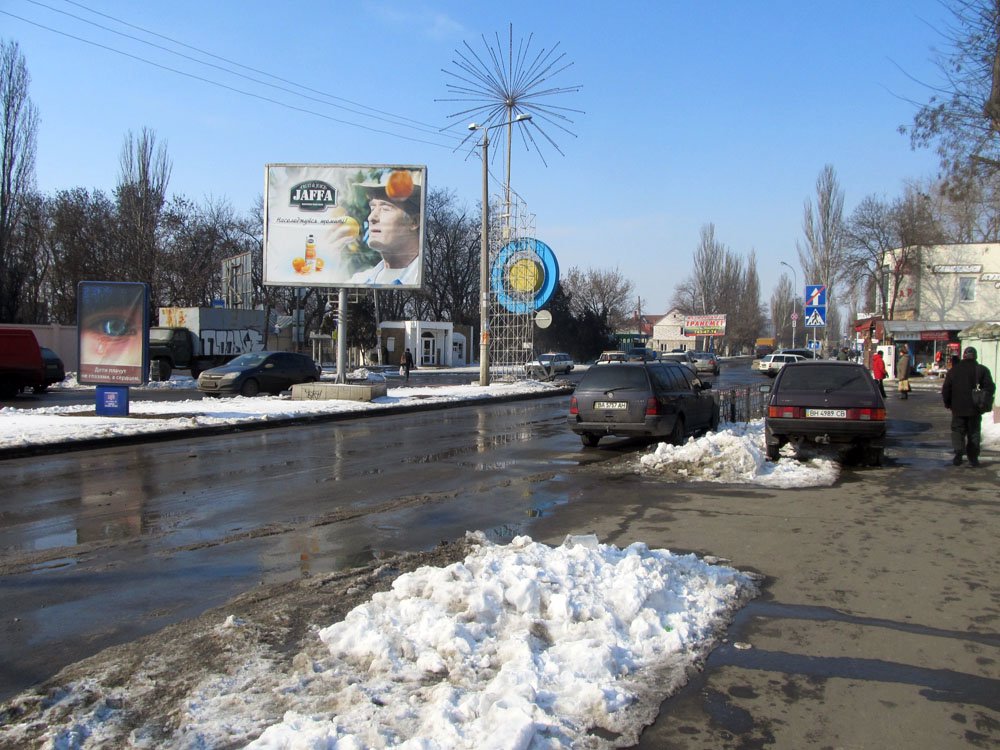 Білборд №66242 в місті Чорноморськ (Одеська область), розміщення зовнішнішньої реклами, IDMedia-оренда найнижчі ціни!