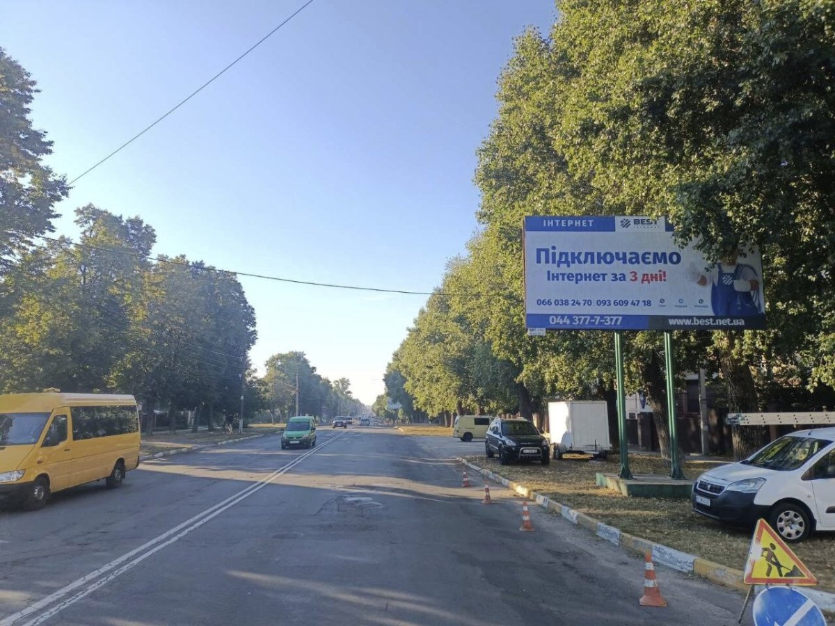 `Билборд №66370 в городе Боярка (Киевская область), размещение наружной рекламы, IDMedia-аренда по самым низким ценам!`
