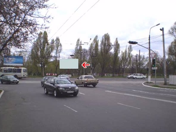 `Билборд №66435 в городе Мариуполь (Донецкая область), размещение наружной рекламы, IDMedia-аренда по самым низким ценам!`
