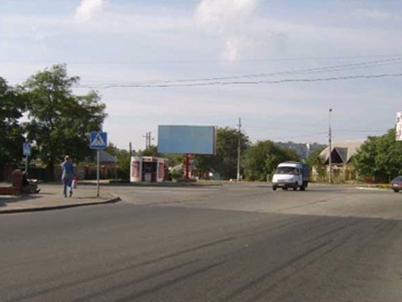 `Билборд №66442 в городе Мариуполь (Донецкая область), размещение наружной рекламы, IDMedia-аренда по самым низким ценам!`