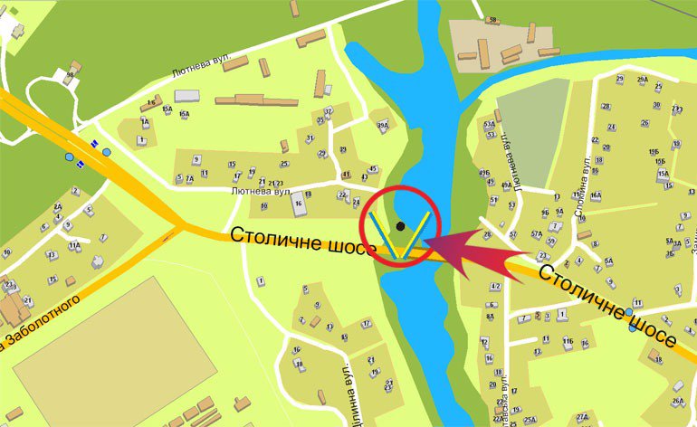 IDMedia Наружная реклама в городе Киев (Киевская область), Билборд в городе Киев №7252 схема