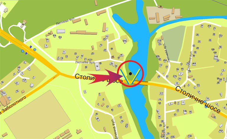 IDMedia Наружная реклама в городе Киев (Киевская область), Билборд в городе Киев №7253 схема