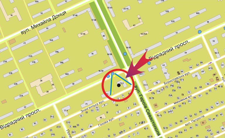 IDMedia Наружная реклама в городе Киев (Киевская область), Билборд в городе Киев №7331 схема