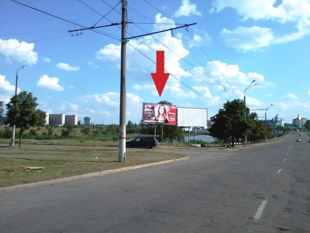 Білборд №75384 в місті Кривий Ріг (Дніпропетровська область), розміщення зовнішнішньої реклами, IDMedia-оренда найнижчі ціни!