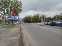 Билборд в городе Львов #75421 по адресу Миколайчука І.вул. - Лінкольна А. вул. (Перехрестя), (АЗС "ANP", ТЦ "Континент", Кінцева зупинка трамваю, Нова пошта №29, Ощадбанк, автостоянка), в напрямку в напрямку Мазепи вул.. `Билборд №75421 в городе Львов (Львовская область), размещение наружной рекламы, IDMedia-аренда по самым низким ценам!`