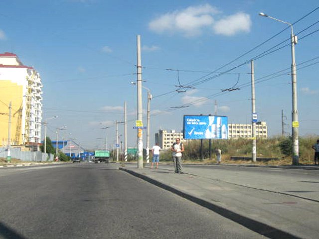 `Билборд №75449 в городе Симферополь (АР Крым), размещение наружной рекламы, IDMedia-аренда по самым низким ценам!`