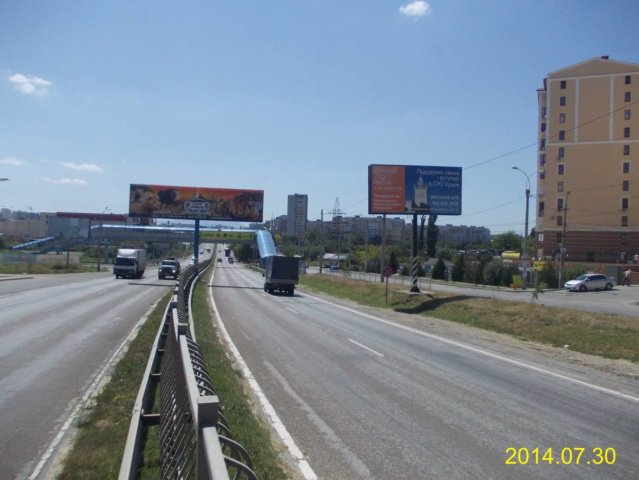 Білборд №75454 в місті Сімферополь (АР Крим), розміщення зовнішнішньої реклами, IDMedia-оренда найнижчі ціни!
