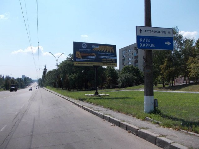 Билборд формат 3x6 №75474 в городе Сумы (Сумская область) `Билборд №75474 в городе Сумы (Сумская область), размещение наружной рекламы, IDMedia-аренда по самым низким ценам!`