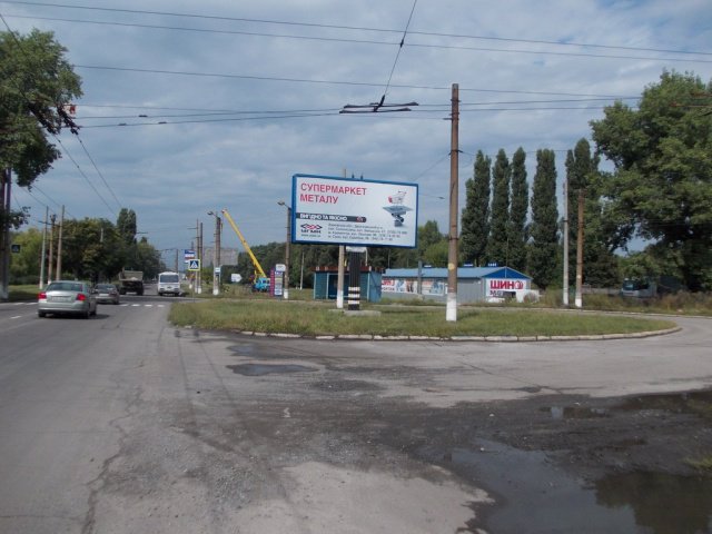 `Билборд №75484 в городе Сумы (Сумская область), размещение наружной рекламы, IDMedia-аренда по самым низким ценам!`